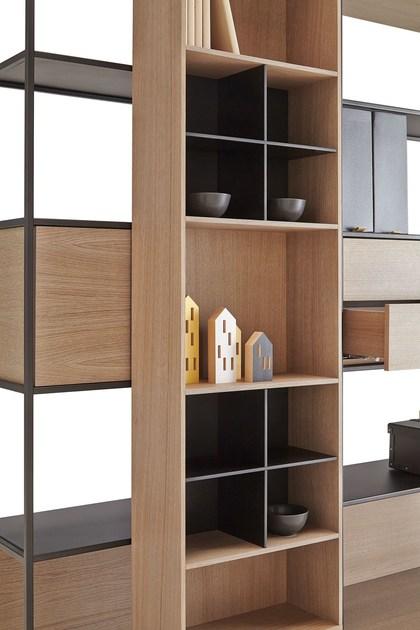 Punt Книжный шкаф с открытыми разделениями Literatura open sun-id-1462826 - Вид №12