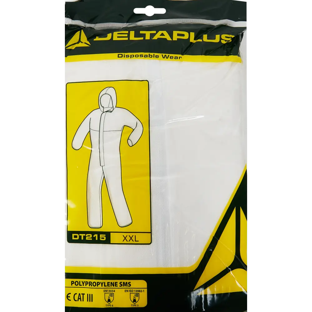 Защитный комбинезон Delta Plus DT215 XXL для профессиональных работ 86574986 STLM-1578667 - Вид №4