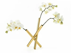 GHIDINI1961 Ваза из латуни Sticks Cb501pb102