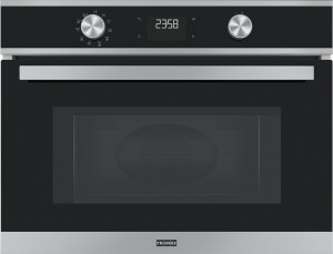 131.0606.103 Better, электрический компактный духовой шкаф с свч, 595х455х554, серия smart, 40л, 7 функций, автоматическое приготовление(5 программ), жк дисплей с сенсорным управлением, нержавеющая сталь/черный Franke Franke Smart