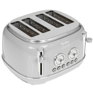 9057397 Тостер TESLER TT-445 серый
