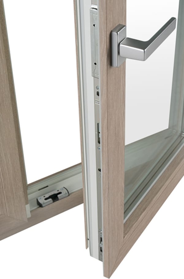 ПВХ распашная дверь-окно WnD RAVIA ARCH-00107972