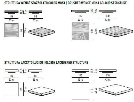 Minotti Журнальный столик квадратный sun-id-1480072 - Вид №5