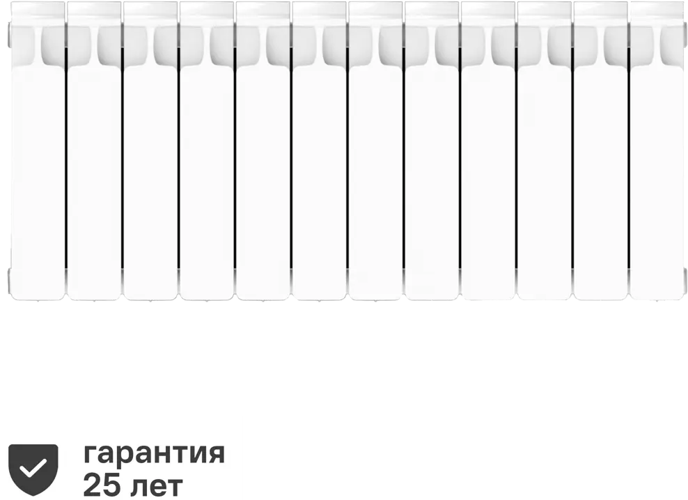RIFAR Monolit 350 - биметаллический радиатор на 12 секций для эффективного отопления 13313938