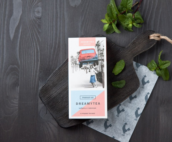 7975 Травяной чай "DREAMYTEA" Чабрец и лаванда Вкусляндия 