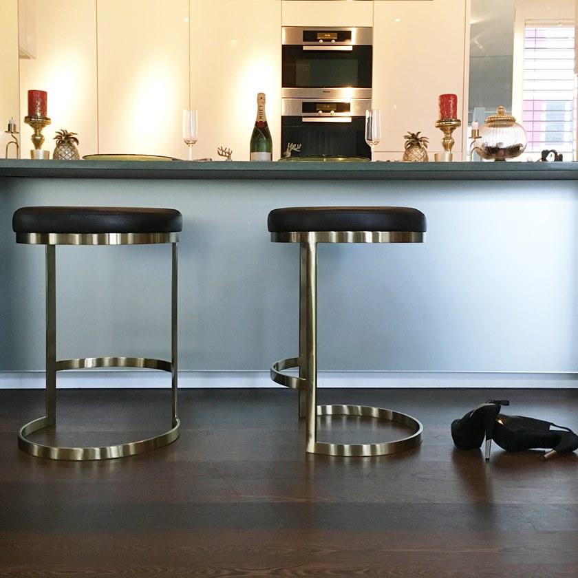 ZALABA Design Стул из стали с подставкой для ног Ola sun-id-1345410 - Вид №3