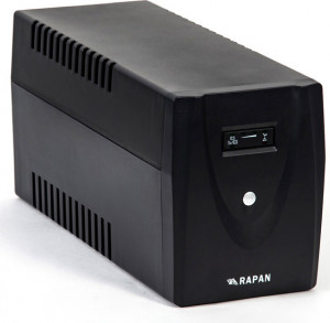 RAPAN-UPS 2000 power supply 220v 2000va / 1200w meander battery 2x7ah interactive Бастион