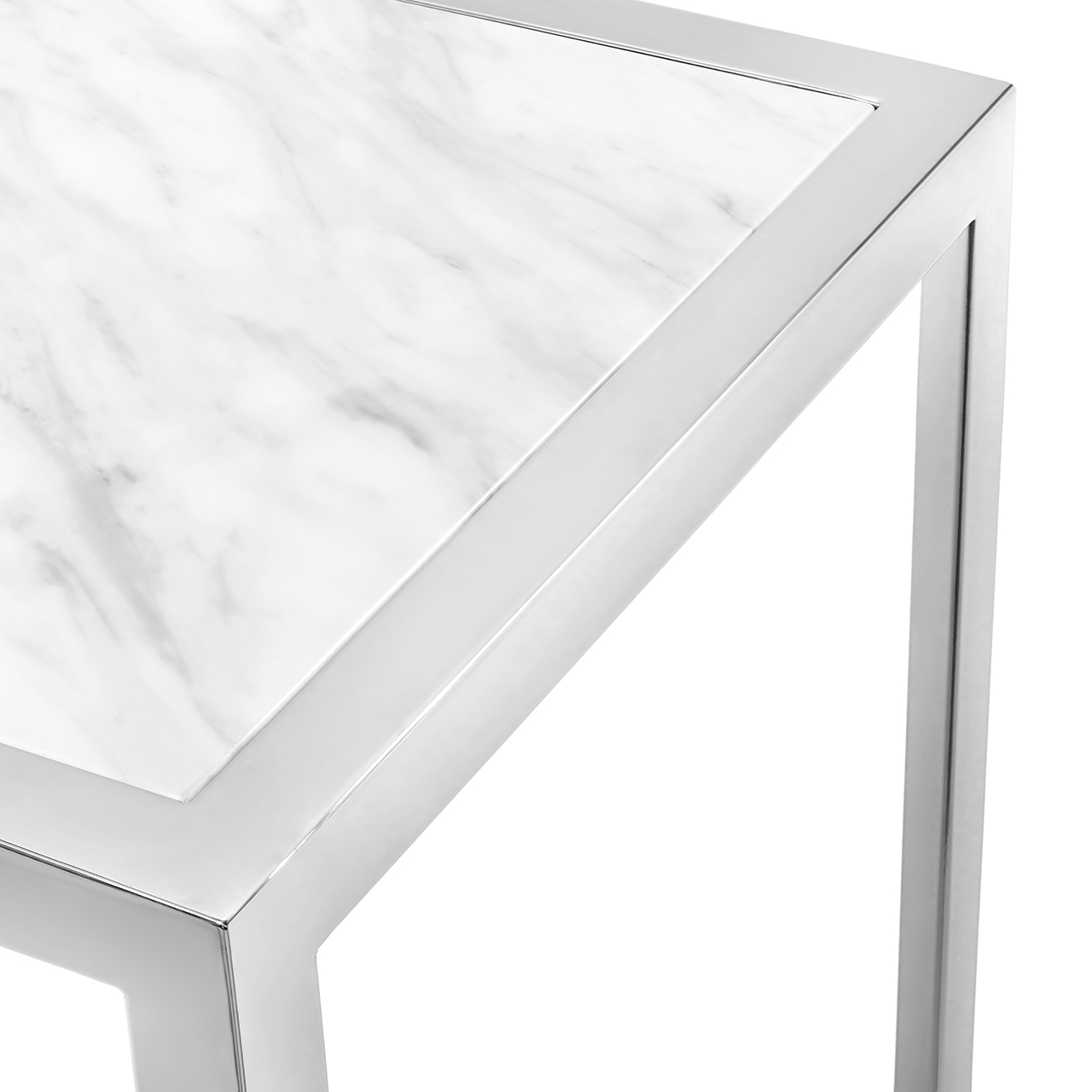 450287-18 ABHIKA КОНСОЛЬНАЯ КОРОНА ПРЯМАЯ H75 150X40 WHITE/GOLD  - Вид №7