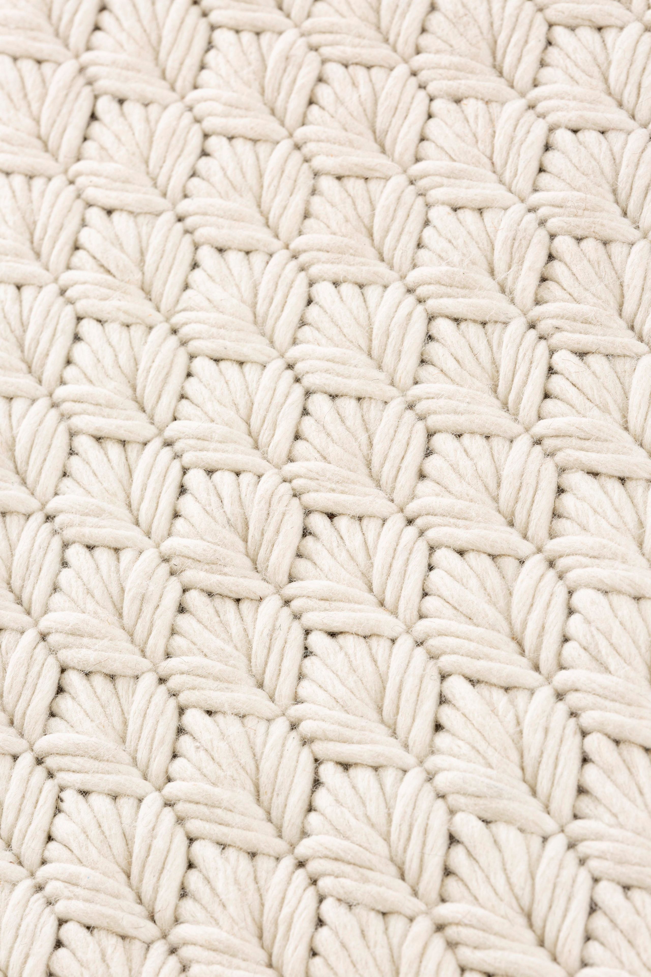 Шерстяной прямоугольный однотонный ковер GAN CHADDAR ARCH-00151932 - Вид №22