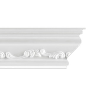Плинтус потолочный инжекционный D 108/80 (35 шт. в упак.)