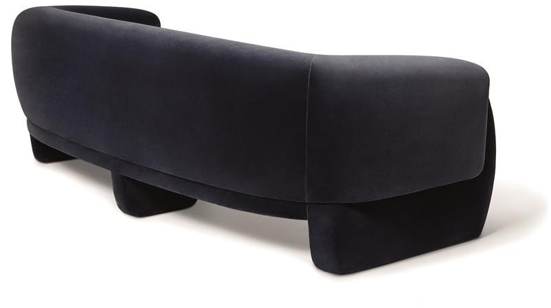 Munna 3-х местный тканевый диван Luke sun-id-1471693 - Вид №2