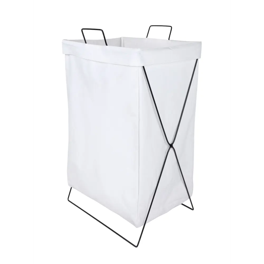 Корзина для хранения бельевая 54л металл белый Santreyd STLM-2101244