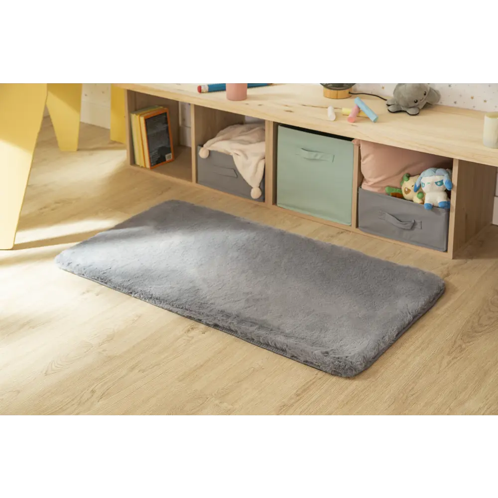 INSPIRE BIANCA — искусственная шкура серого цвета для уютного интерьера 83235388 STLM-0039667 - Вид №7