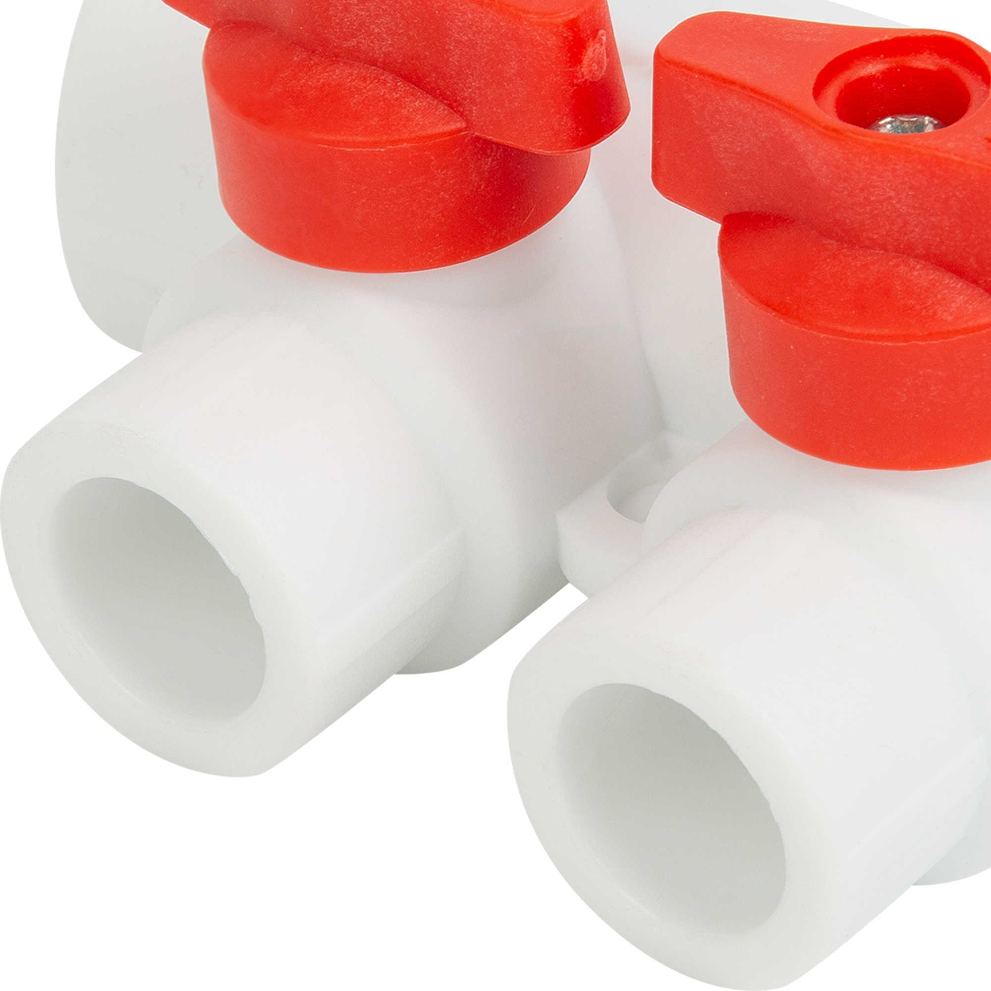 Коллектор Valfex универсальный 2-х выводной с кранами 32x20 мм 83742565 STLM-0044267 - Вид №1