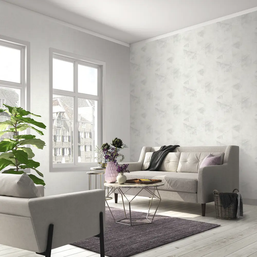 Обои флизелиновые Rasch Victor светло-серые 1.06 м R970838 Victoria STLM-2004304 - Вид №3