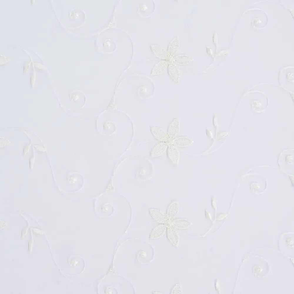 Тюль 1 п/м, вышивка, 280 см, цвет экрю GARDEN STLM-2118786 - Вид №1