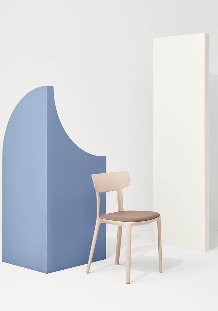 Стул из полипропилена с мягким сиденьем Infiniti Canova ARCH-00090318 - Вид №14