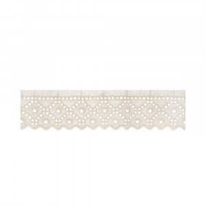 15072 Шитье 65 мм кремовый Gamma