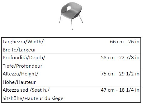 La Cividina Стул с подлокотниками для залов ожидания Bennett sun-id-1516514 - Вид №3
