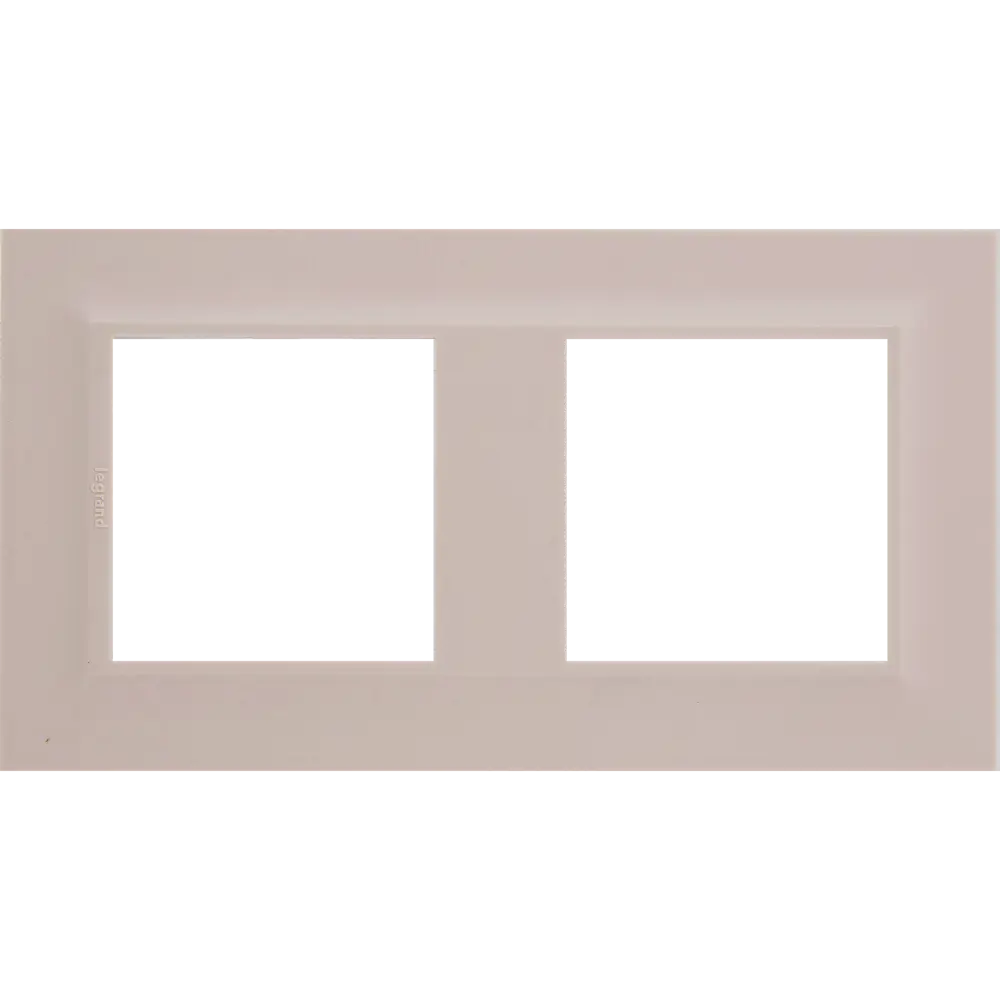 Рамка для розеток и выключателей Legrand Structura 2 поста цвет розовый STLM-2160077