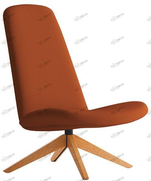 La Cividina Вращающееся кресло из ткани Myplace 9050/9056