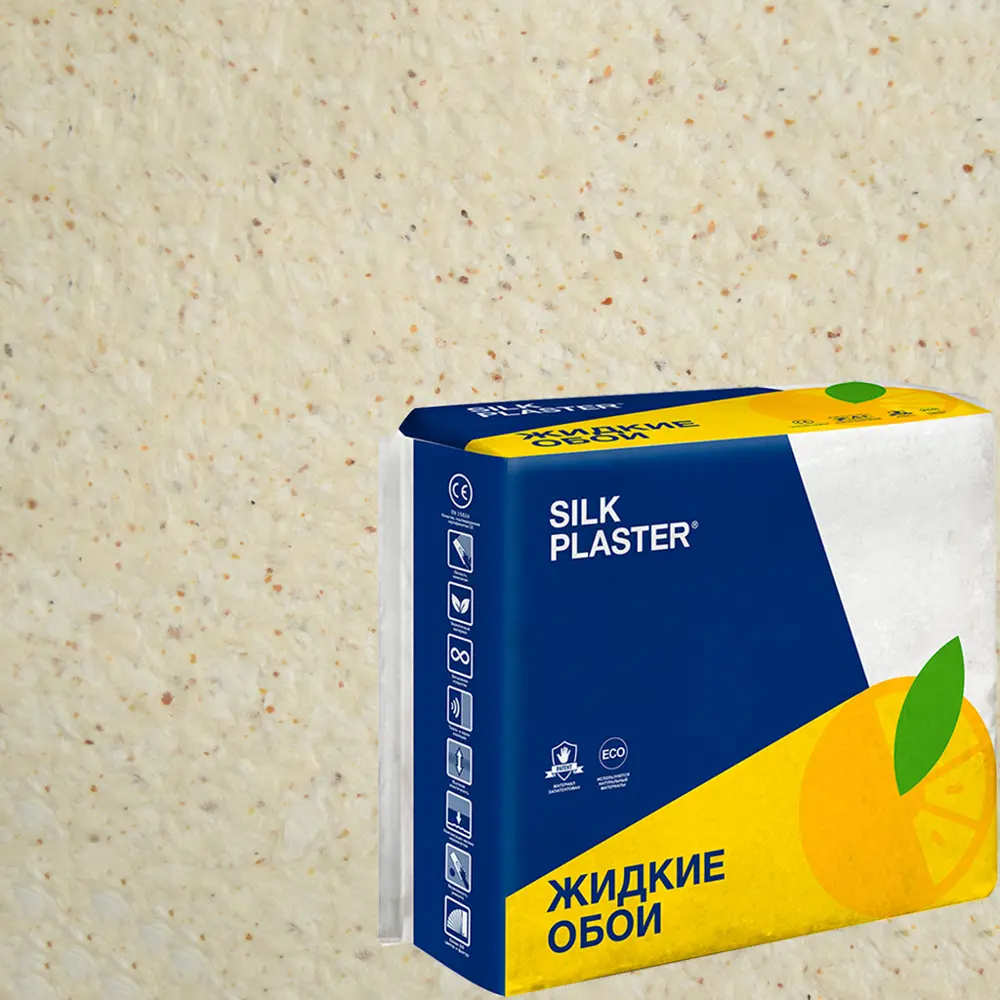 Жидкие обои Silk Plaster Absolute А301 0.83 кг цвет кремовый 82736073 STLM-2085789 