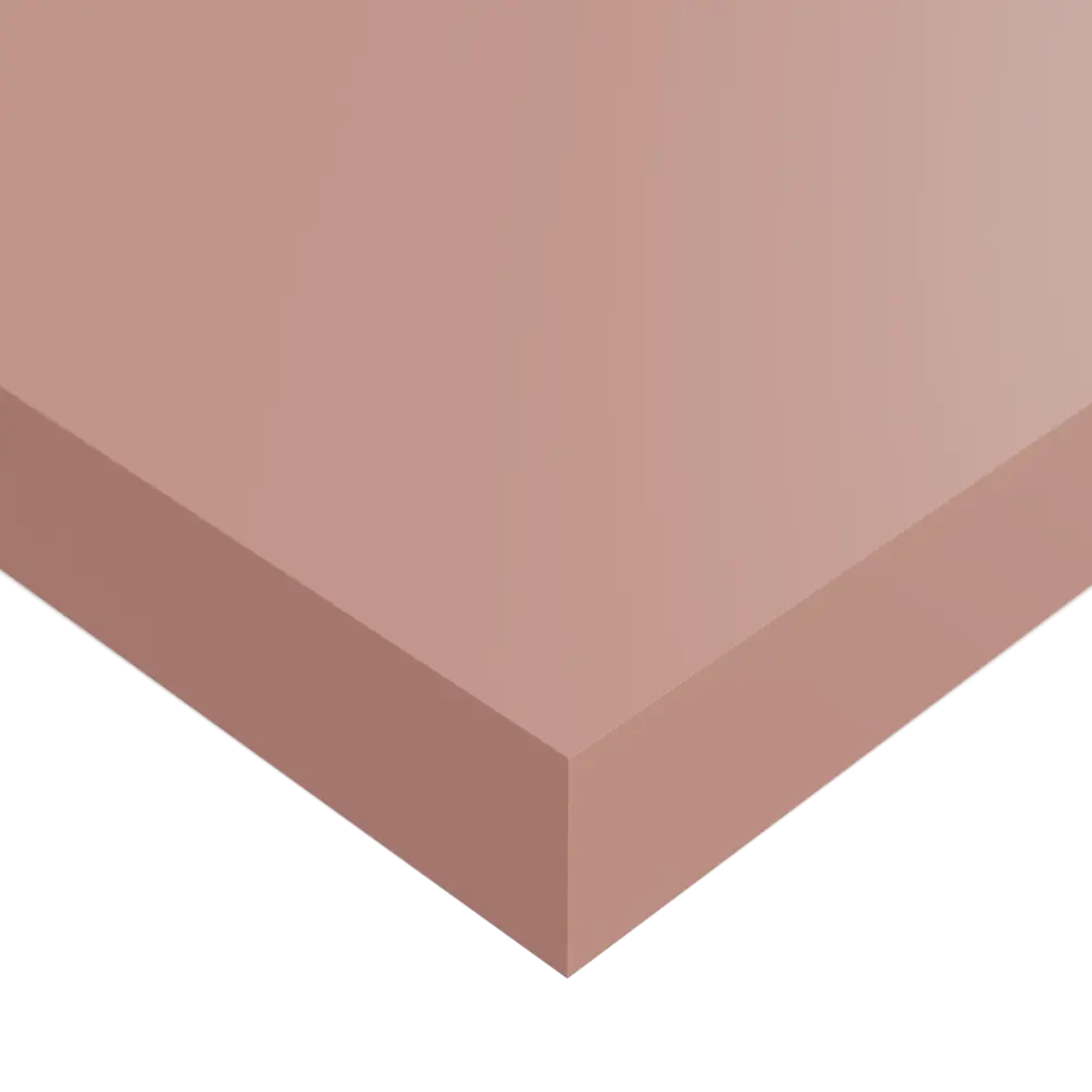 Полка настенная Spaceo Bistro 60x23.5 см МДФ цвет розовый STLM-2192093 - Вид №2