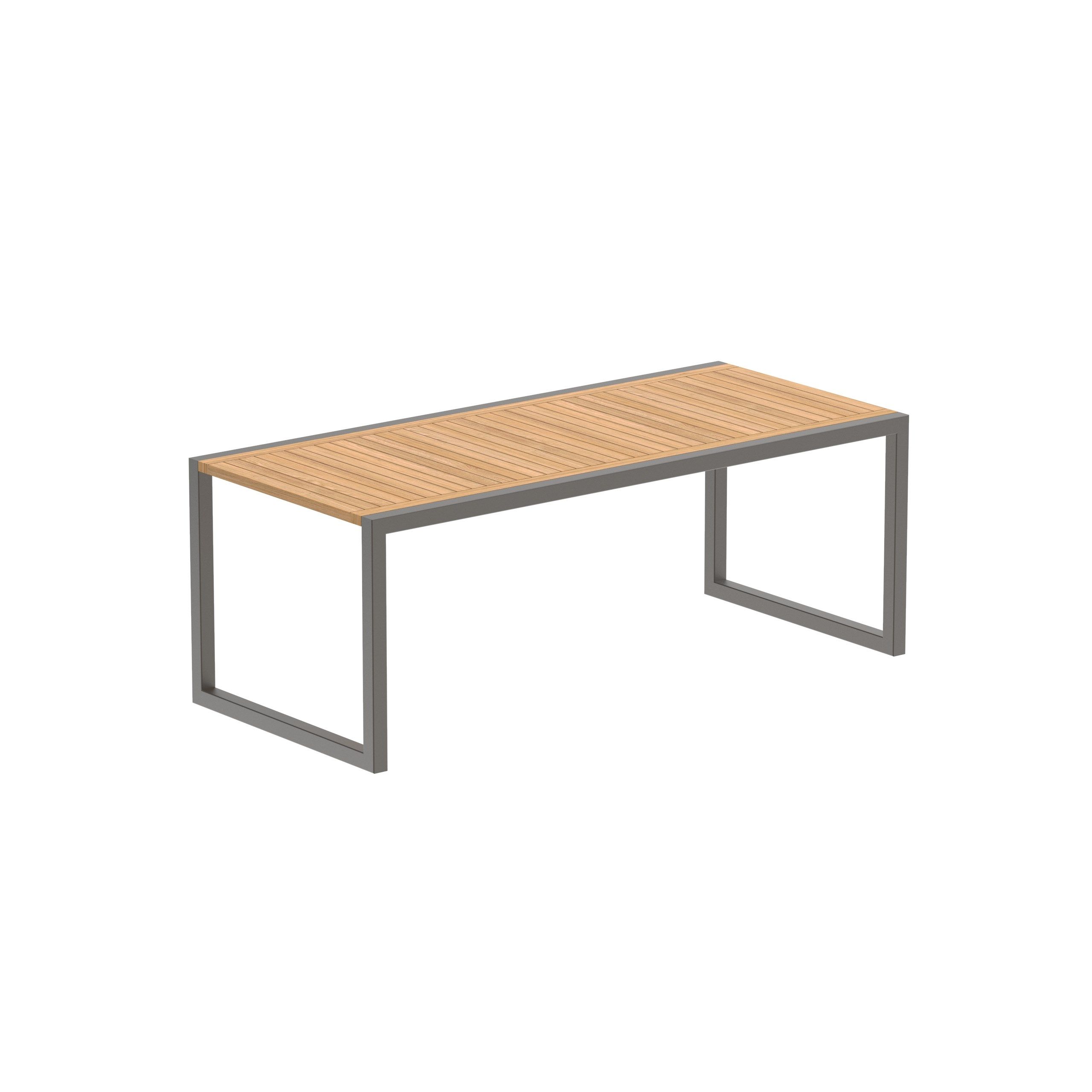 Прямоугольный садовый стол из тикового дерева Royal Botania Ninix ARCH-00018861 - Вид №1