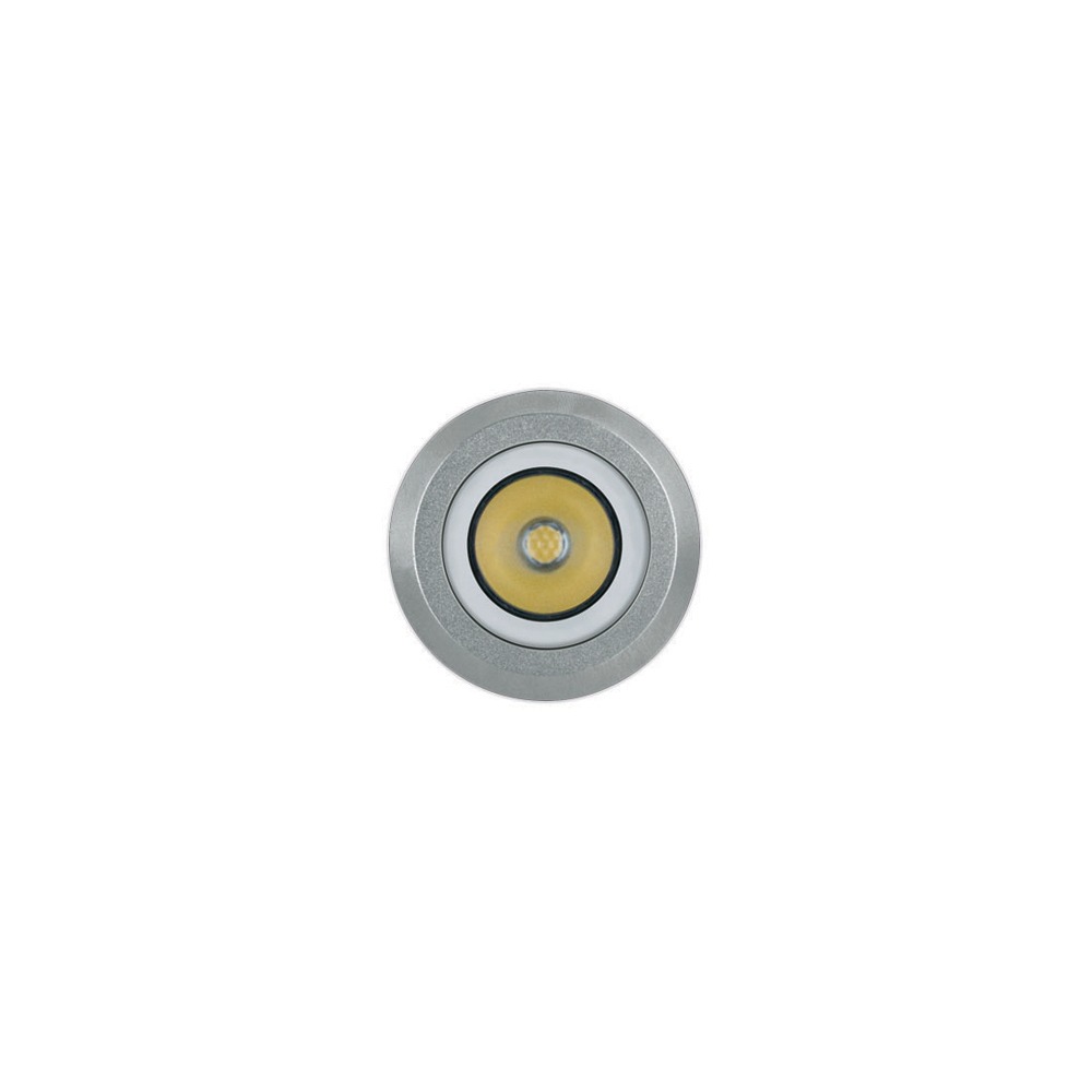 8400063 Встраиваемый в пешеходный пол Platek NANO FULL INOX TONDO  NANO FULL INOX - 1 LED 4000K 21° 