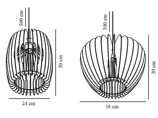Деревянный подвесной светильник с регулируемой яркостью Nordlux TRIBECA ARCH-00060854 - Вид №2