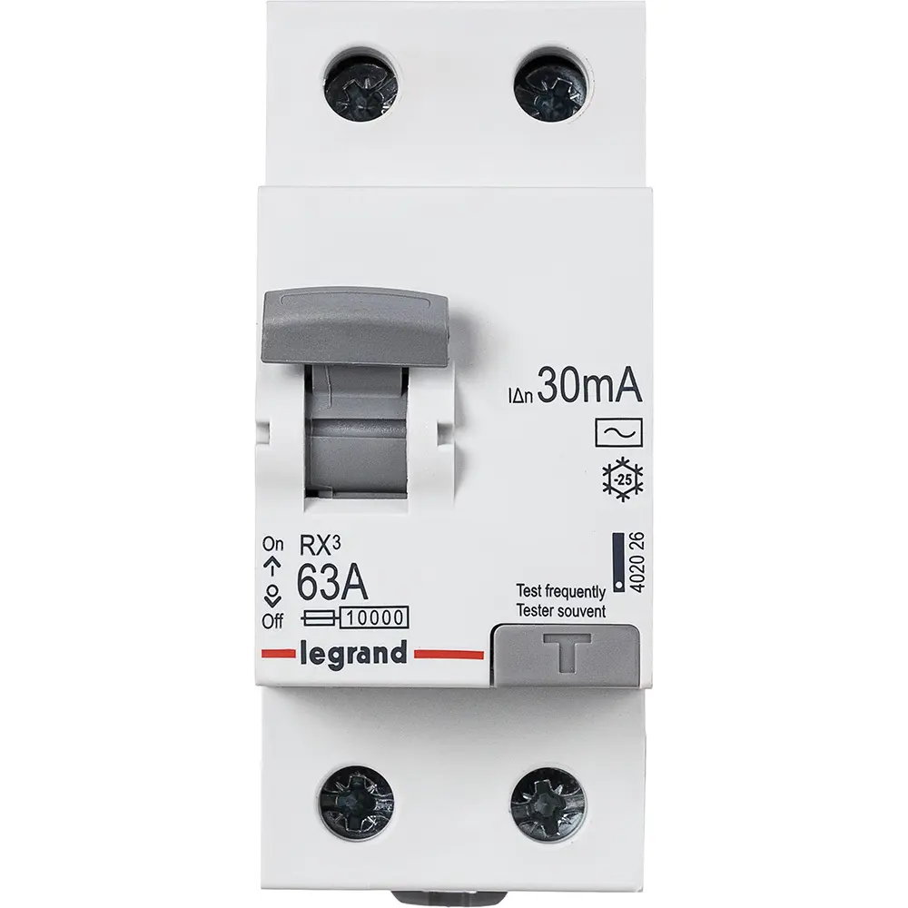 УЗО Legrand RX3 63А с защитой от токов утечки 16535176 STLM-1482009 - Вид №3