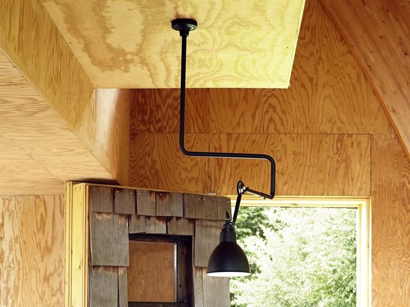 DCW éditions Регулируемый стальной потолочный светильник с гибким кронштейном Lampe gras sun-id-1363999 - Вид №3