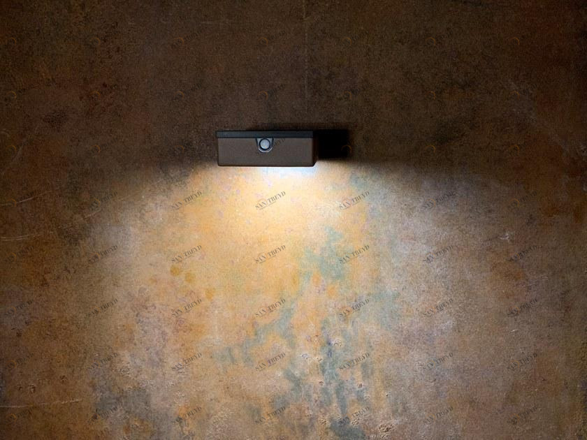 LYX Luminaires Светодиодный уличный настенный светильник на солнечных батареях из стали с эпоксидной краской  Aps 010 
