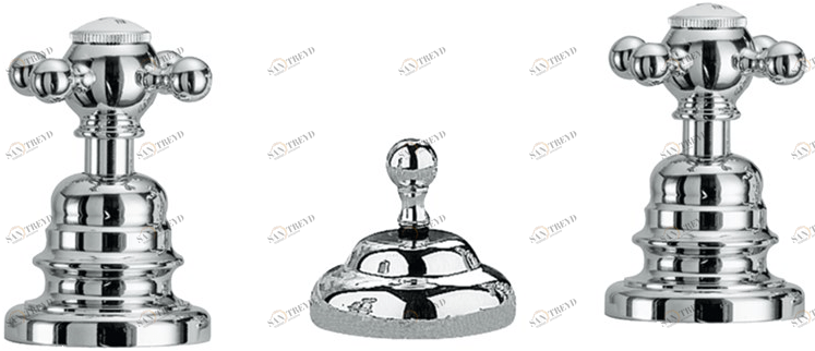 Fir Italia Смеситель для биде с 3 отверстиями Melrose 20 2020205