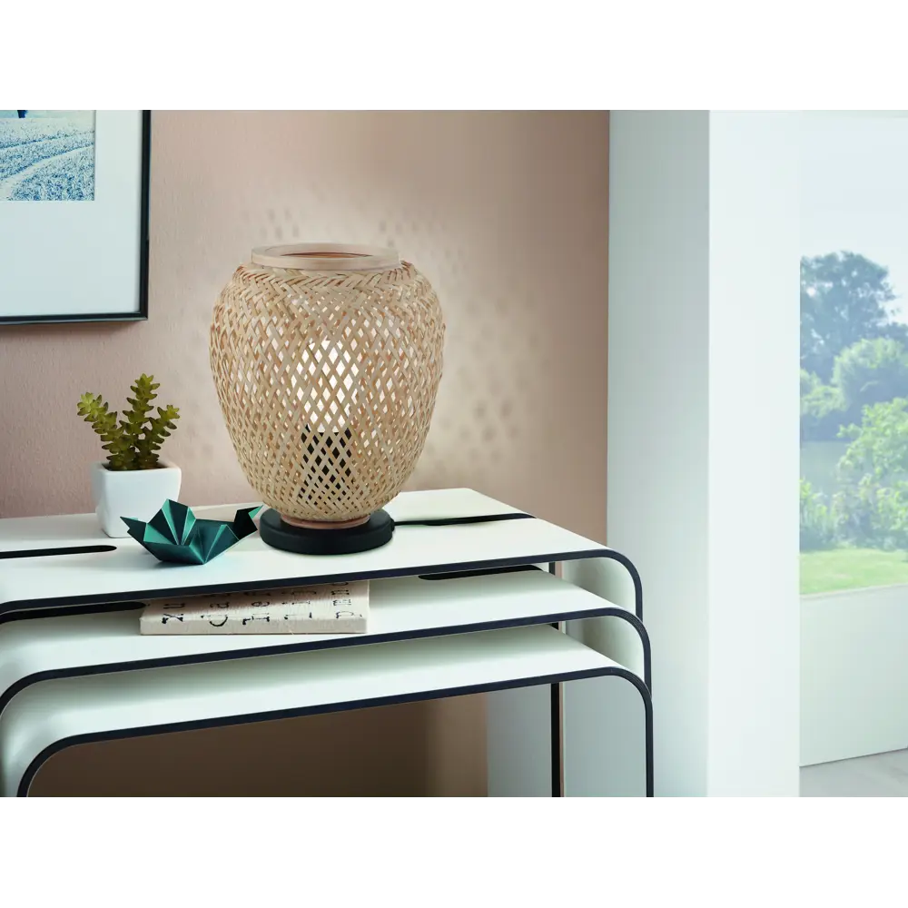 Лампа настольная Eglo Dembley 40 Вт, цвет коричневый STLM-2098066 - Вид №1