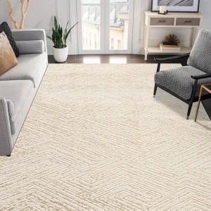 Ковер БЕЛКА Визион 250x350 см с рельефной текстурой в серых тонах 89424632