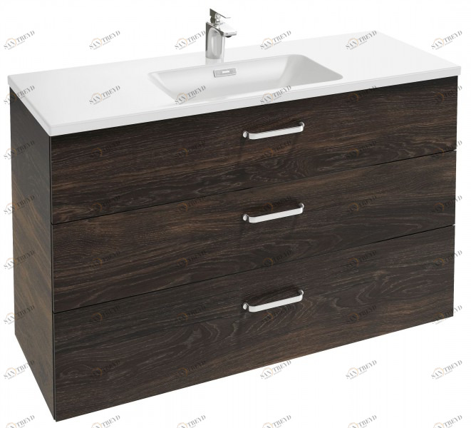 EB2091-R3-N18 Мебель для раковины-столешницы 120 см, угловая ручка Jacobdelafon VOX Santreyd