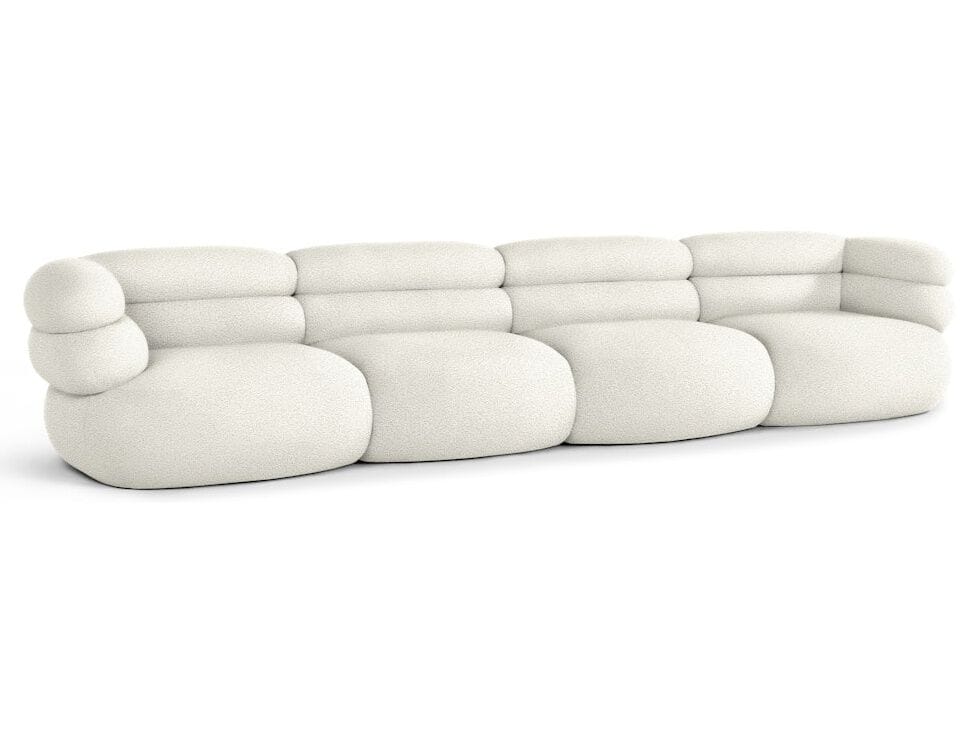 4-местный модульный тканевый диван Knoll Biboni ARCH-00037966 - Вид №10