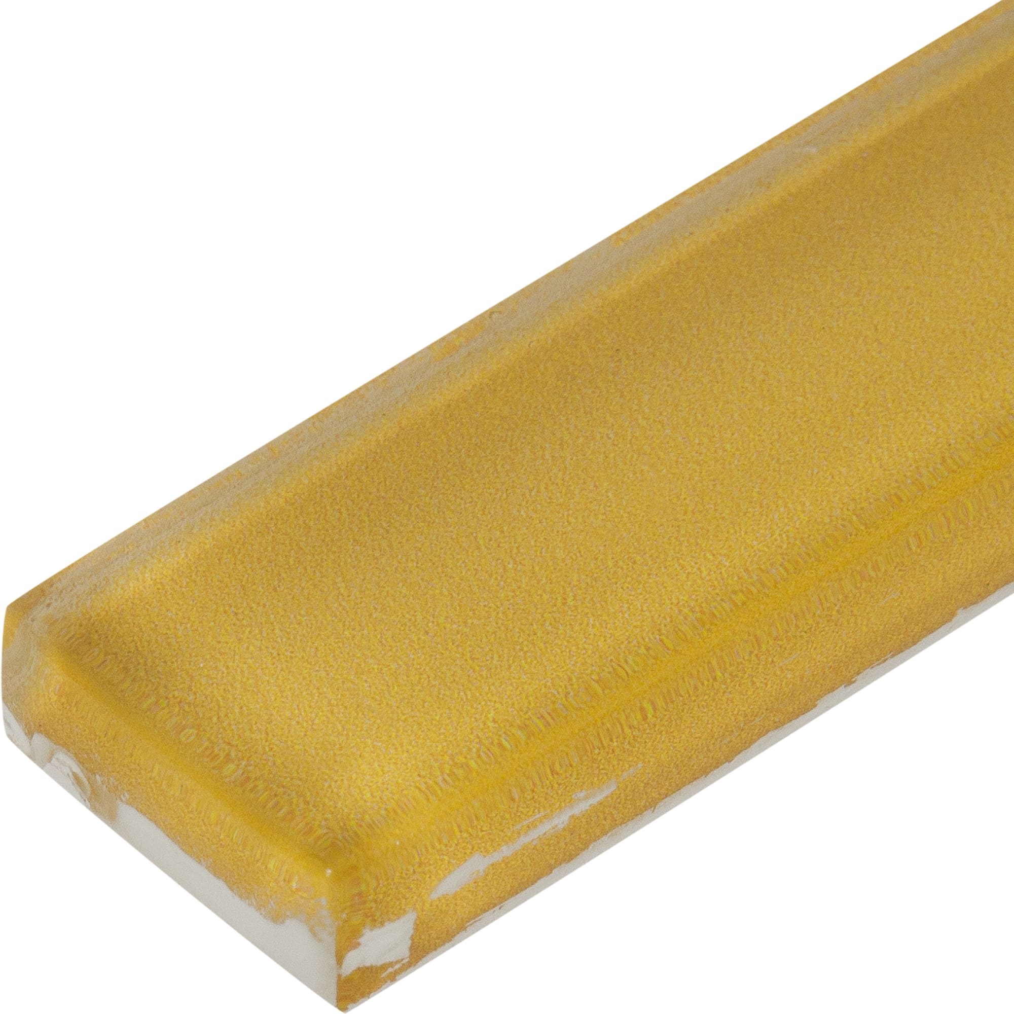 18075676 Бордюр « Mono» 30х2 см стекло цвет жёлтый Gerbera Santreyd  - Вид №1