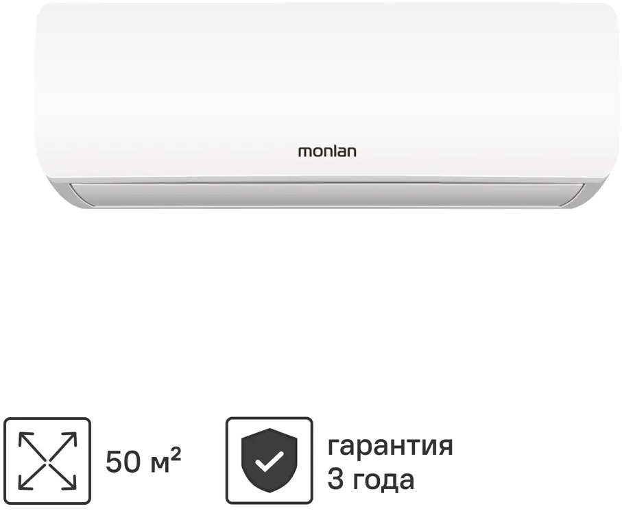 89354928 Сплит-система Monlan MSH-18 18K BTU охлаждение/обогрев STLM-0850777