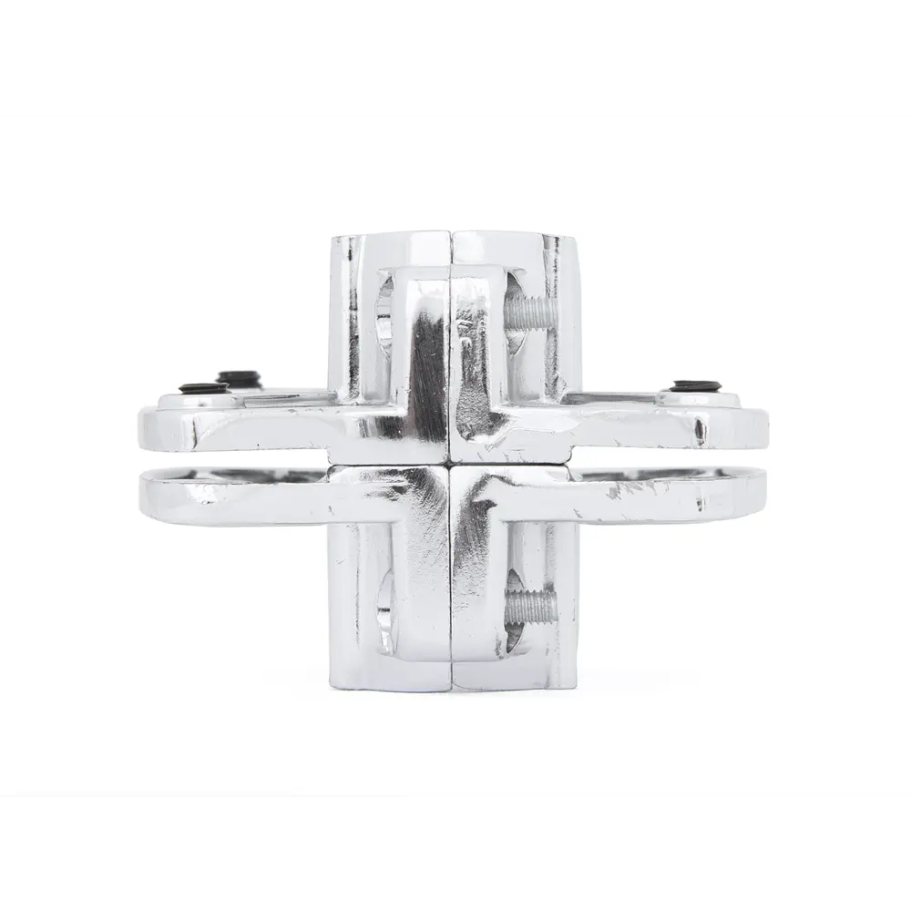 Держатель панели ⌀25 горизонтальный двусторонний хром Santreyd STLM-2108266 - Вид №2