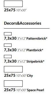 CERAMICA SANT'AGOSTINO Белая плитка для стен Decorline sun-id-1357900 - Вид №2