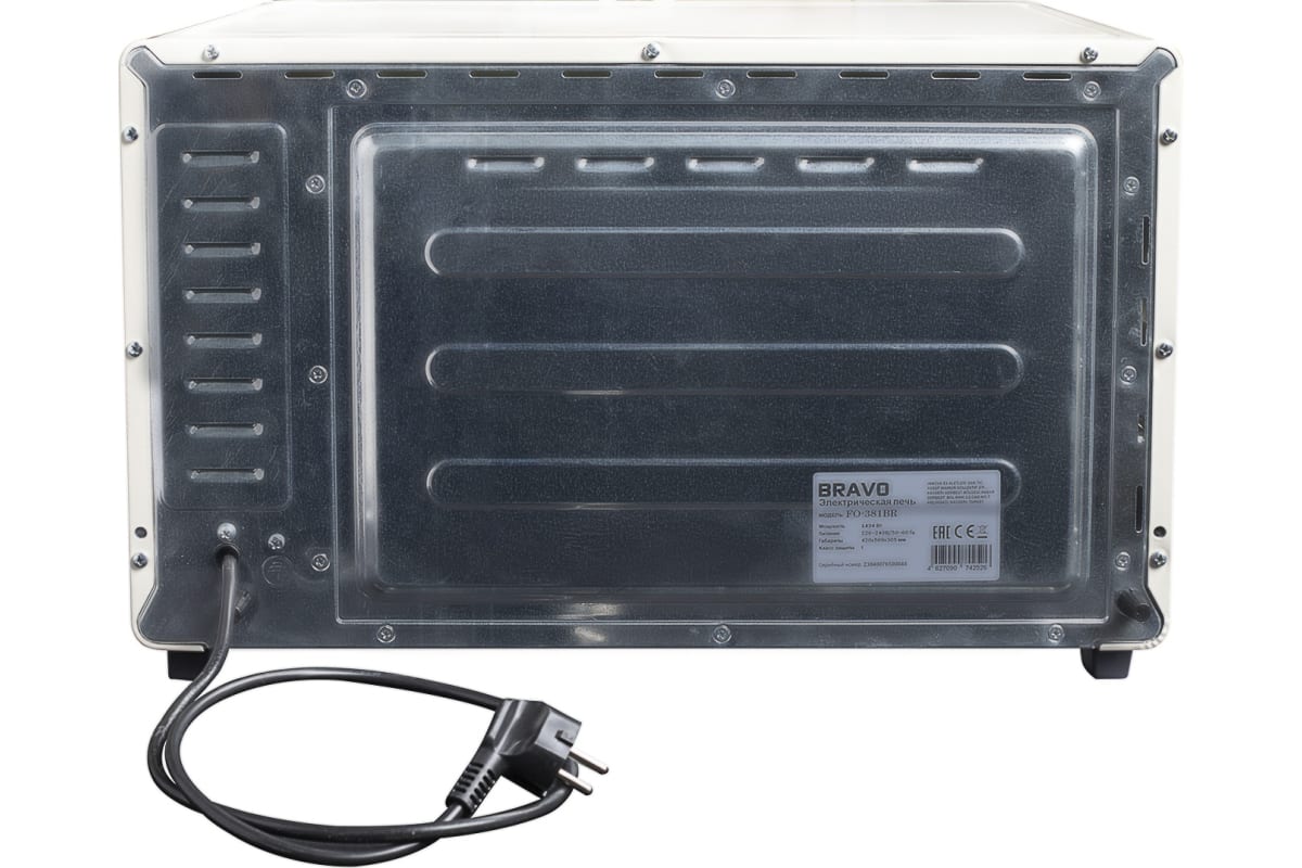 9028348 Мини-печь BRAVO FO-38W белый STDN-0097253 - Вид №1