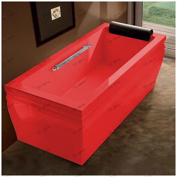 Ванна красная Gruppo Treesse Blanque 1880 DXVINV1680K