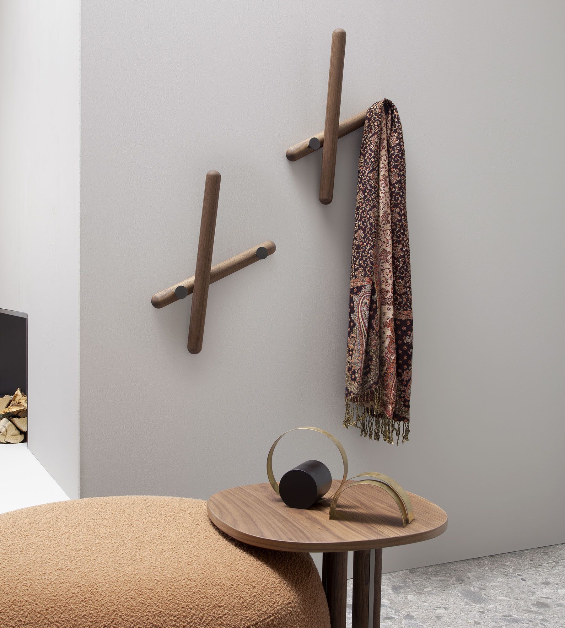 Настенная вешалка из массива дерева Morica Design Enjoy ARCH-00146854 - Вид №8