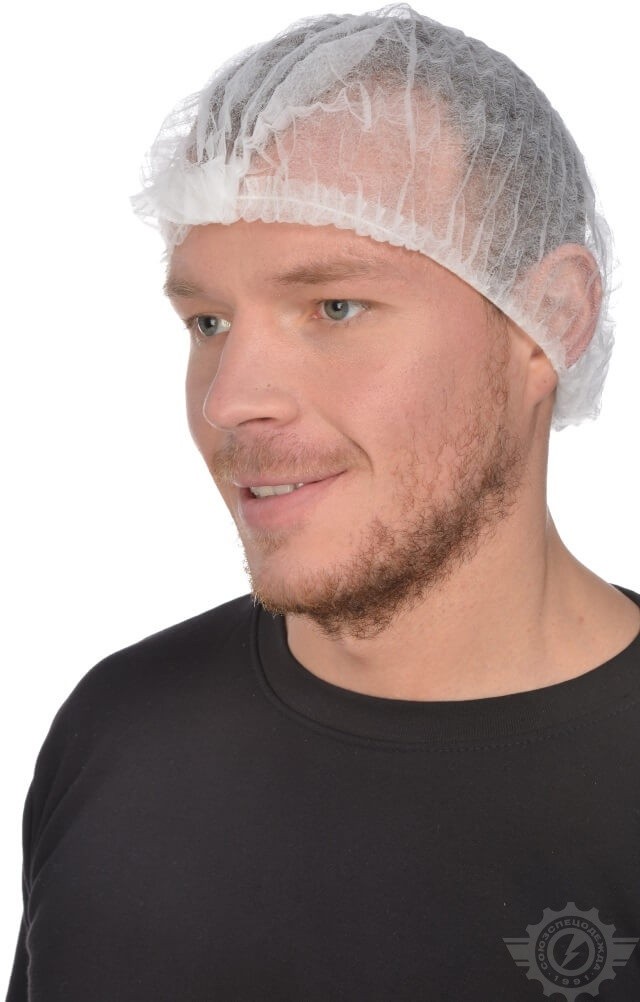 5042673 Шапка защитная одноразовая  Медицинская одежда  размер Спецодежда 