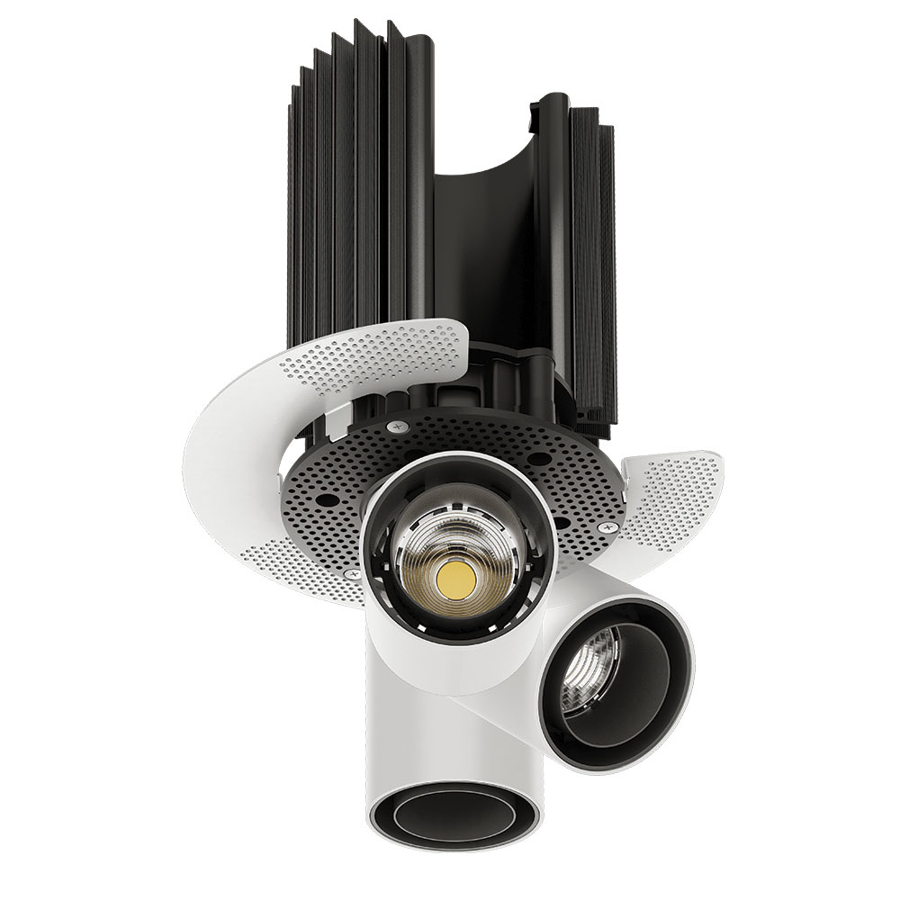 9420213 Встраиваемый в потолок светильник Platek E4 Plus  E4 Plus - 1 LED 3000K 23° 