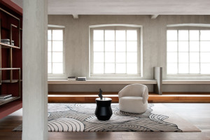 Прямоугольный ковер ручной работы из шерсти