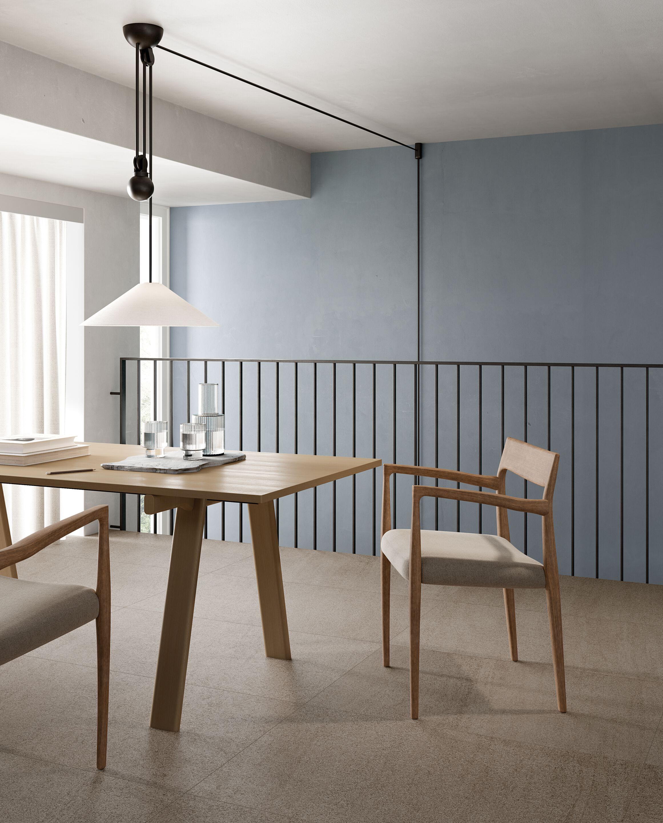 Пол / облицовка керамогранита с эффектом камня CERAMICA SANT'AGOSTINO Windstone ARCH-00038755 - Вид №1