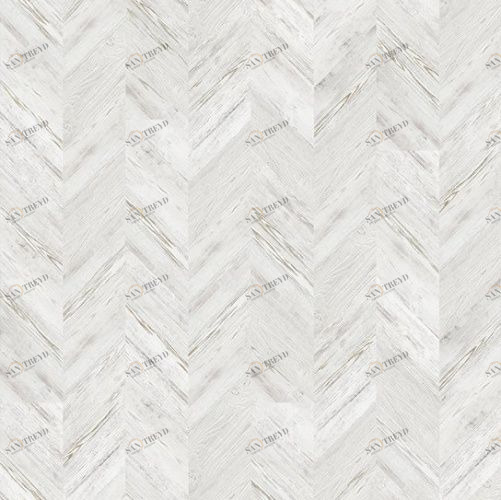 Паркет Ёлка CorkStyle Chevron Chevron White Дизайнерский (Гладкая) 1235х305 мм 4200200001